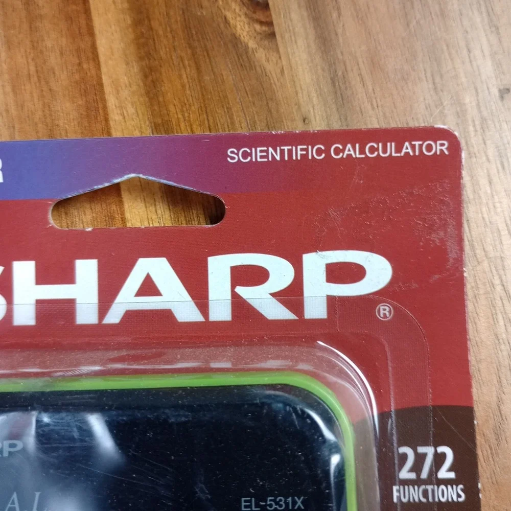 Sharp‎ EL-531XBGR Engineering Scientific Calculator 272 Functions